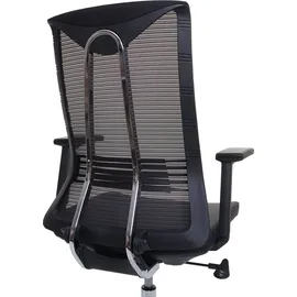 Mendler Bürostuhl HWC-J53, Drehstuhl Schreibtischstuhl, ergonomisch Kunstleder schwarz