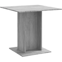 vidaXL Esstisch 80 x 75 x 80 cm grau