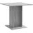 vidaXL Esstisch 80 x 75 x 80 cm grau
