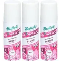 BATISTE Shampooing Sec Blush Mini 3x50 ml