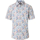 CasaModa Freizeithemd Kurzarm Blau 3XL