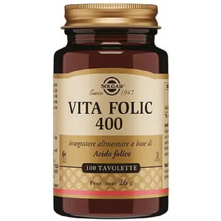 SOLGAR® Vita Folic 400 26 g Tavolette