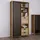 Forte Highboard Jytana 0 x 0 x 0 cm Schwarz/Eichefarben