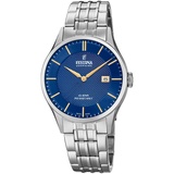 Festina Swiss Made Silber Blau