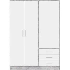 Forte Jupiter 145 x 200 x 60 cm grau/weiß