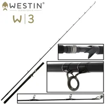 Westin W3 6XH MonsterStick-T 2ND 240cm 150-290g - Baitcaster Rute für Big Baits, Hechtrute zum Kunstköderangeln, Baitcasterrute für Hecht