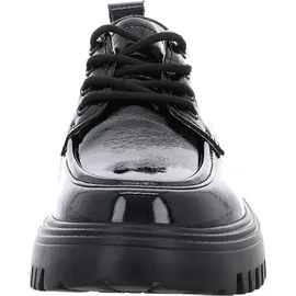 Artiker Damen Plateau Schnürschuhe für Damen, schwarz, 39 EU