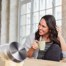 Relaxdays Vorratsglas 1,5 l 4 St.