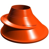 Waterproof Silikon Halsmanschette - Größe: Standard - Farbe: orange #