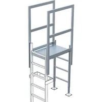 ZARGES Ausstieg mit Übergang Stahl verzinkt 800 mm