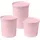 awave® Frischhaltedose rosa 0,5 l 3-teiliges Set