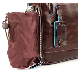 Piquadro Blue Square Computer Briefcase Mogano