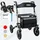 lösch reha TABAS Mobility Rollator faltbar mit Sitz silber