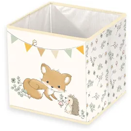 Herding Aufbewahrungsbox Waldfreunde 30 x 30 x 30 cm 1-tlg. mehrfarbig