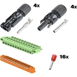 02233SHB KIT (Huawei 0% MwSt §12 III UstG SUN2000-12-25KTL-M5) Standard-Zubehör-...