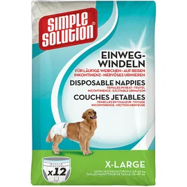 SIMPLE SOLUTION Hundewindeln Größe XL