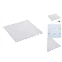vidaXL PVC-Fliesen Selbstklebend 20 Stk. 1,86 m2 Weiß