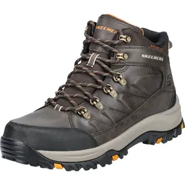 SKECHERS Relment Daggett Trekking Shoes, Chocolate Synthetic, 46 EU