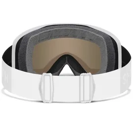 Smith Optics Smith Rally Skibrille (Größe M, weiss)