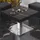 GGM Möbel Bistro Loungetisch Schwarz Marmor 60 x 60 x 41 cm