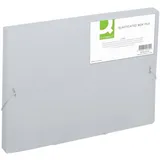 Q-Connect Sammelmappe A4 transparent/weiß
