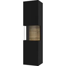 Home Affaire Vitrine Ava 35,7 x 29,5 x 140 cm Braun