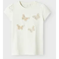 NAME IT Kurzarmshirt "NMFDETSI SS TUNIC BOX", Mädchen, Gr.