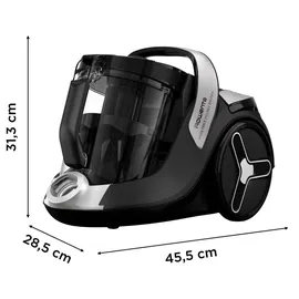 Rowenta Green Force Cyclonic Effitech+ RO7C66 schwarz