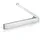 GEZE RWA K 600 T, Aluminium naturton eloxiert