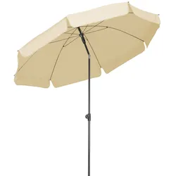 Schneider Schirme Marktschirm Aquila Ø 250 cm Polyester Beige Natur