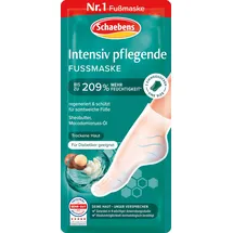 Schaebens Intensiv pflegende Fußmaske 2 Socken für 1 Anwendung 1 Packung