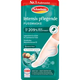 Schaebens Intensiv pflegende Fußmaske 2 Socken für 1 Anwendung 1 Packung