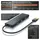 Primewire USB 3.2 Hub mit Netzteil, Ultra Slim 4-Port Verteiler, Datenhub für PC PS4 Notebook Netbook Laptop Ultrabook Tablet-PC MacBook, Bus-Powered
