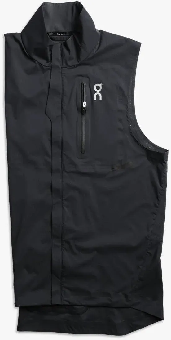 ON Weather Vest Herren Weste ärmellos wetterfest Funktionsweste schwarz S