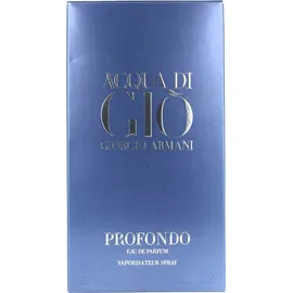 Giorgio Armani Acqua di Gio Profondo Eau de Parfum 125 ml