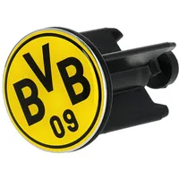 Dortmund Borussia Dortmund Unisex – Erwachsene BVB-waschbeckenstöpsel Kulturbeutel, Schwarz