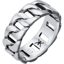 KUZZOI Herren Chunky Chain Look Cool Trend 925 Silber 64 