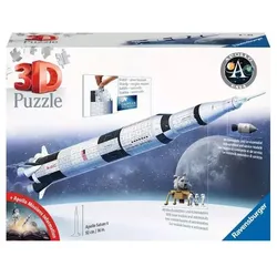Ravensburger Puzzle - 3D Puzzles - Apollo Saturn V Rakete