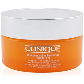 Clinique Superdefense SPF 25 Fatigue + 1st Signs of Age Multi-Correcting Cream dry to very dry skin LSF 25 30 ml
