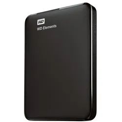 WD Tragbare Festplatte »Elements« schwarz, 8.2x1.5x11.1 cm
