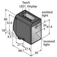 Turck Opto-Sensor LTF24IC2LDQ