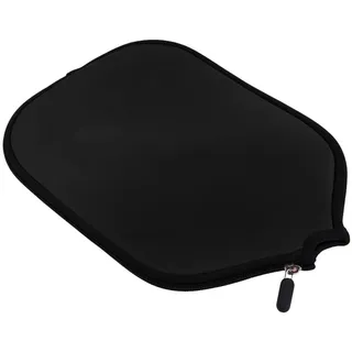 zalati Pickleball Paddle Cover Pickleball Schläger Fall Neopren Tasche mit Reißverschluss für Schutz - Schwarz