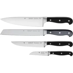 WMF Spitzenklasse Plus Messer-Set, 4-teilig - schwarz