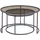 [en.casa] Couchtisch 2er Set Kokkola Rauchglas, grau