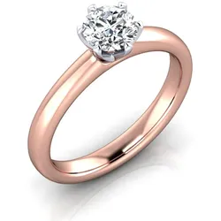Verlobungsring VR22 333er Rot-/Weiflgold - 0321