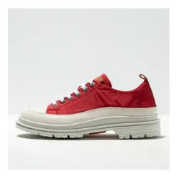 Art Unisex. 118941108003_008 Schuhe Nylon Rot Birmingham rot (39), Stoff, Wohnung, Schnürsenkel, Lässig
