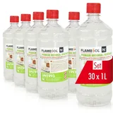 Höfer Chemie 30 x 1 L FLAMBIOL® Premium Brenngel