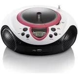 Lenco SCD-38 USB pink