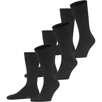 Falke Airport Socken 3er Pack Anthra.Mel 39-40