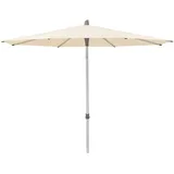 Glatz Sonnenschirm Alu Smart easy Ø 300 cm, Stoffklasse 2, Farbe Eggshell